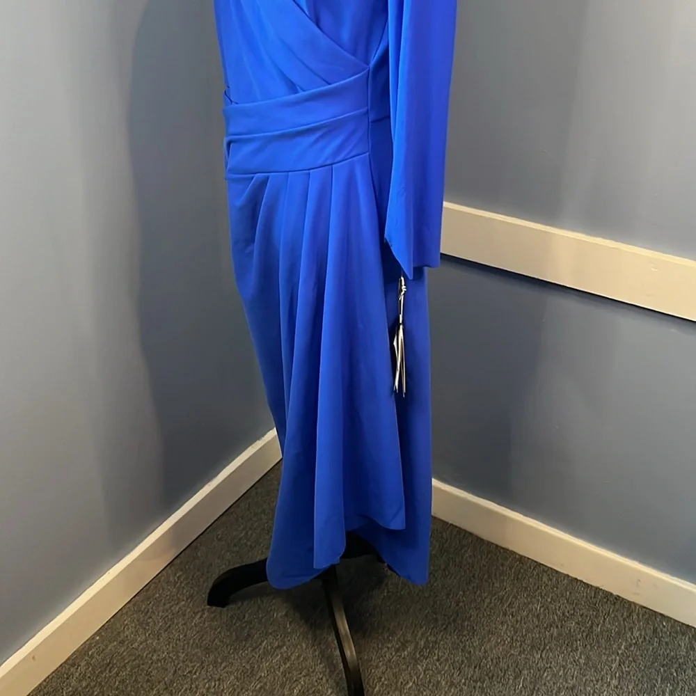Chiara Boni  Blue Dress NWT Size 48 - Picture 6 of 12